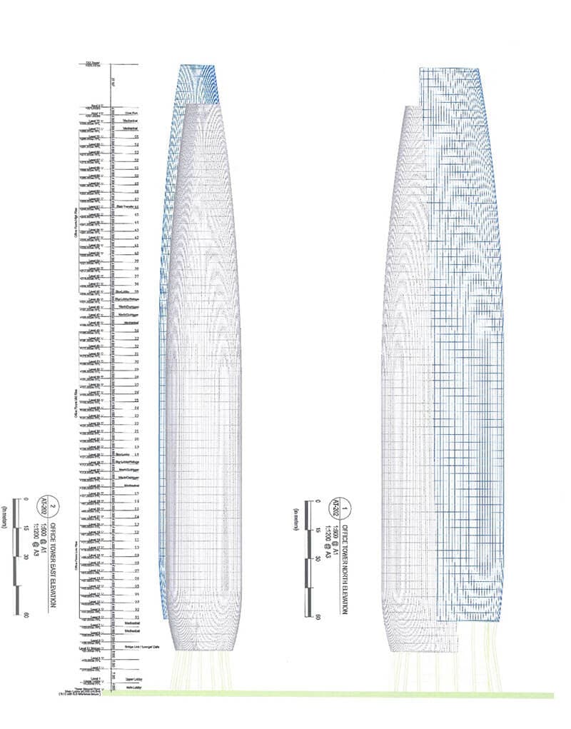 Al-Assima Mall Design, Office tower